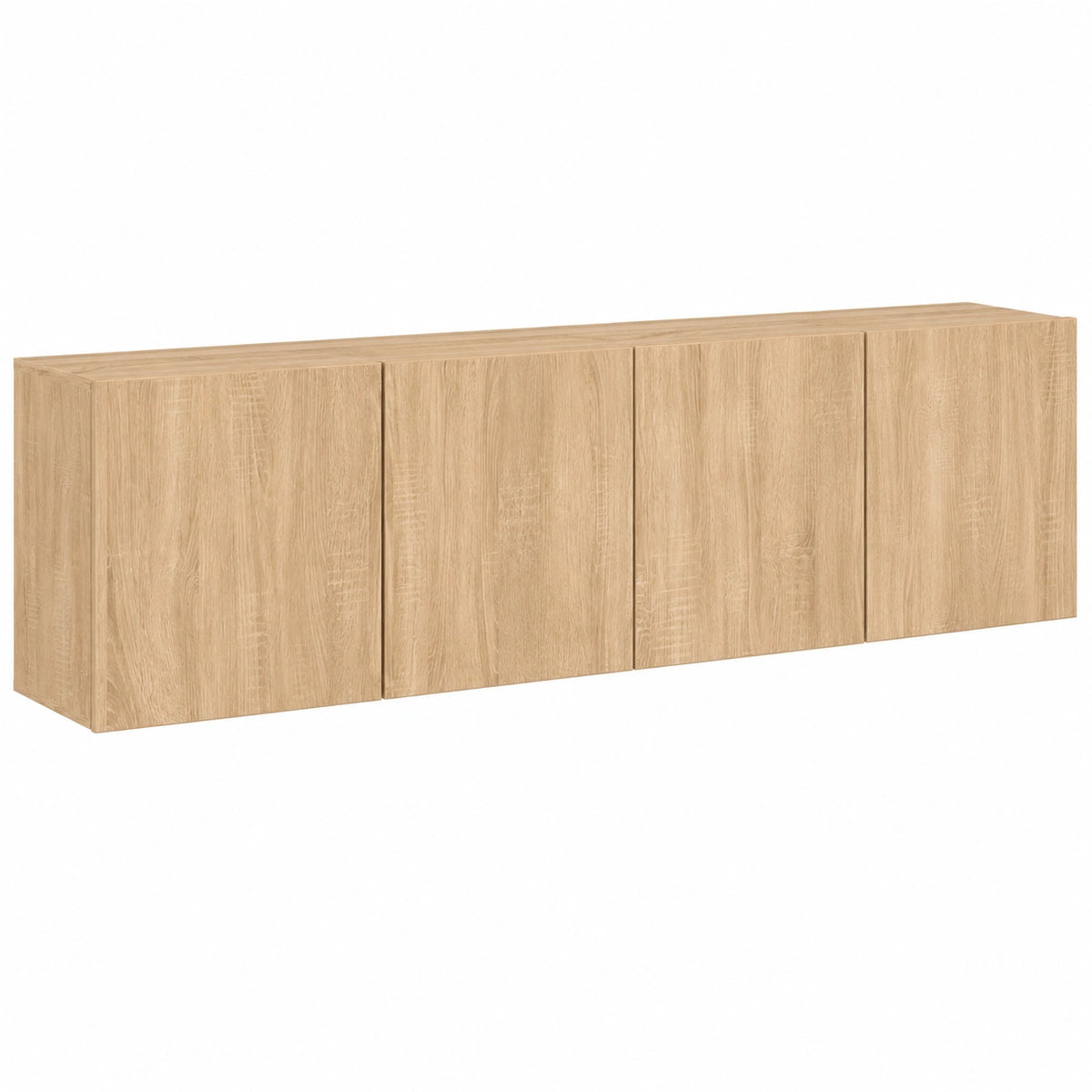 Schrank – moderner Stil, mit Stauraum, aus Eichenholz, Sonoma-Eiche