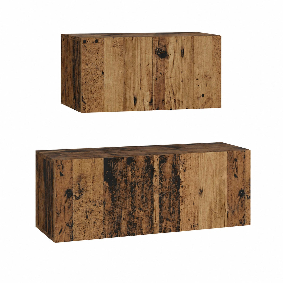 Lowboard – 80 × 30 × 30 cm, moderner Stil, mit Stauraum, aus Holzwerkstoff, für Wohnzimmer