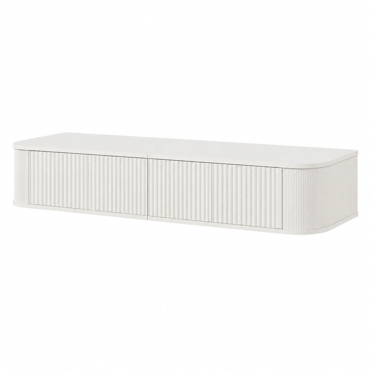 Schrank – 140 cm, moderner Stil, mit Stauraum, mit LED-Beleuchtung