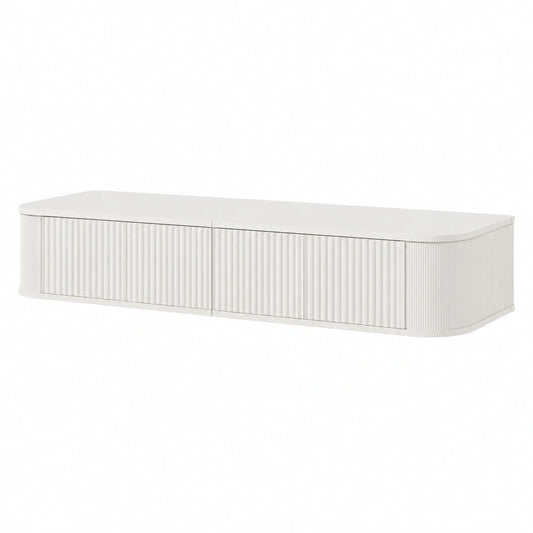 Schrank – 140 cm, moderner Stil, mit Stauraum, mit LED-Beleuchtung